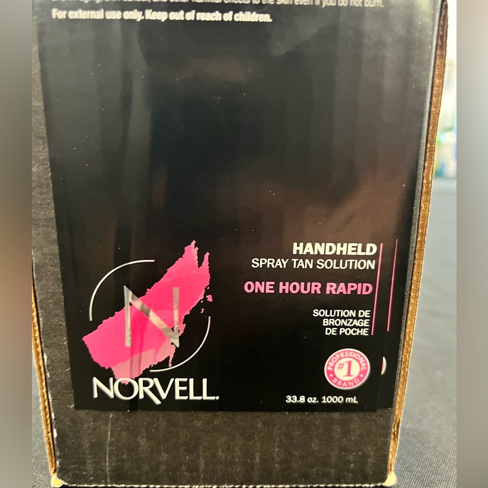 Norvell 1 hour rapid spray tan solution